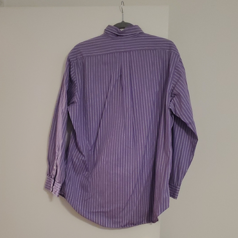 Polo by Ralph Lauren Purple Casual Button Down Shirt - Picture 4 of 4